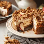 Apple Crumble Cheesecake