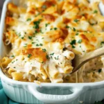 Chicken Alfredo Bake