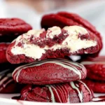Stuffed Red Velvet Cookies