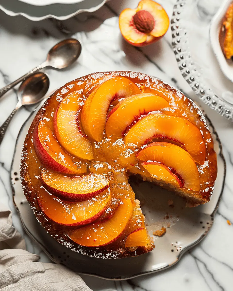 Nectarine Upside-Down Cake: Easy Recipe for Juicy Summer Bliss