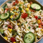 Summery Chicken Pasta Salad