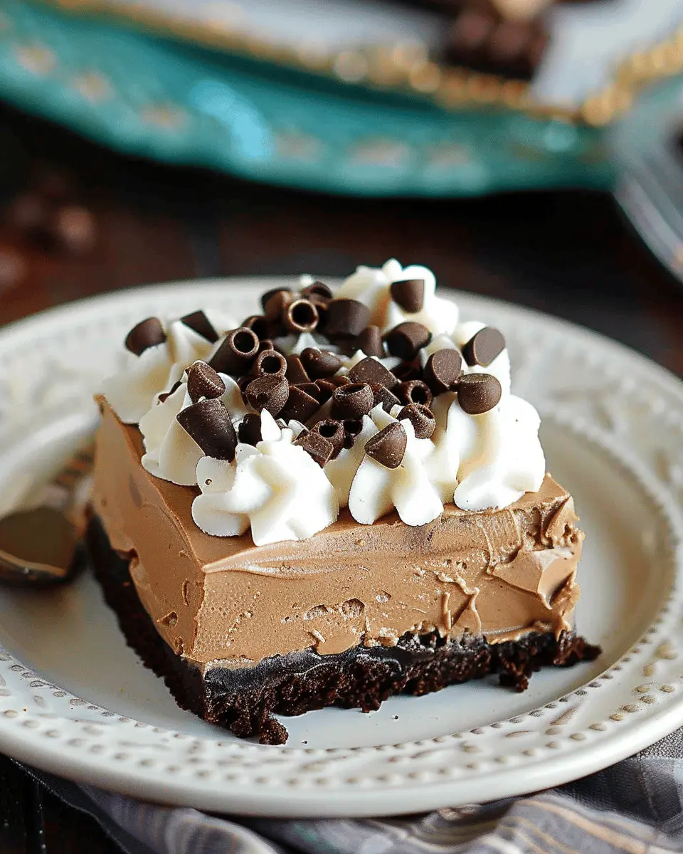 French Silk Pie Brownies: The Indulgent Treat You Can’t Resist