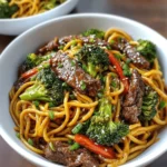 Beef and Broccoli Lo Mein