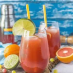 Caribbean Rum Punch Mocktail
