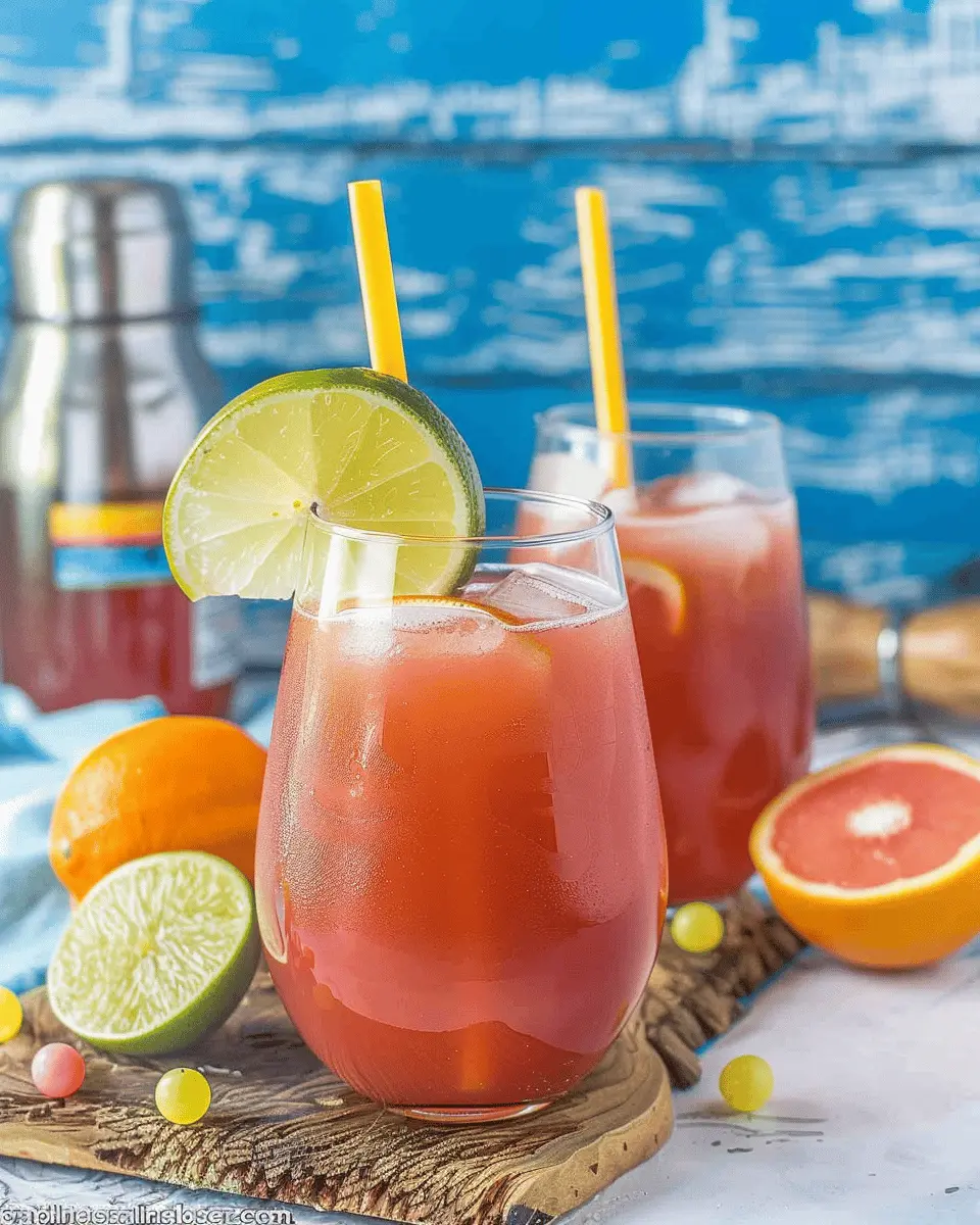 Caribbean Rum Punch Mocktail: A Refreshing Escape for Everyone