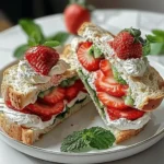 Deliciously Easy Strawberry Tea Sandwiches for Effortless Elegance