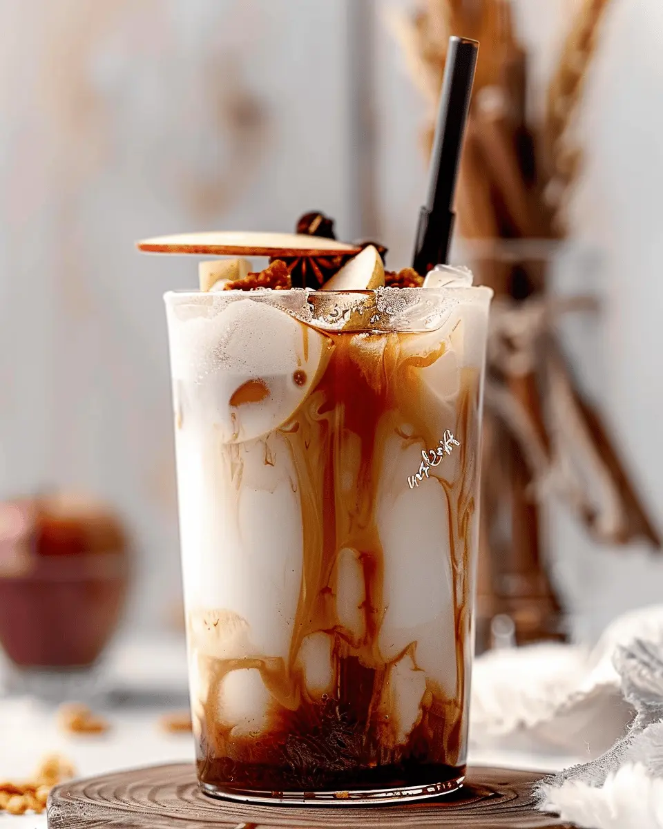 Iced Apple Crisp Oatmilk Macchiato: A Refreshing Treat to Indulge