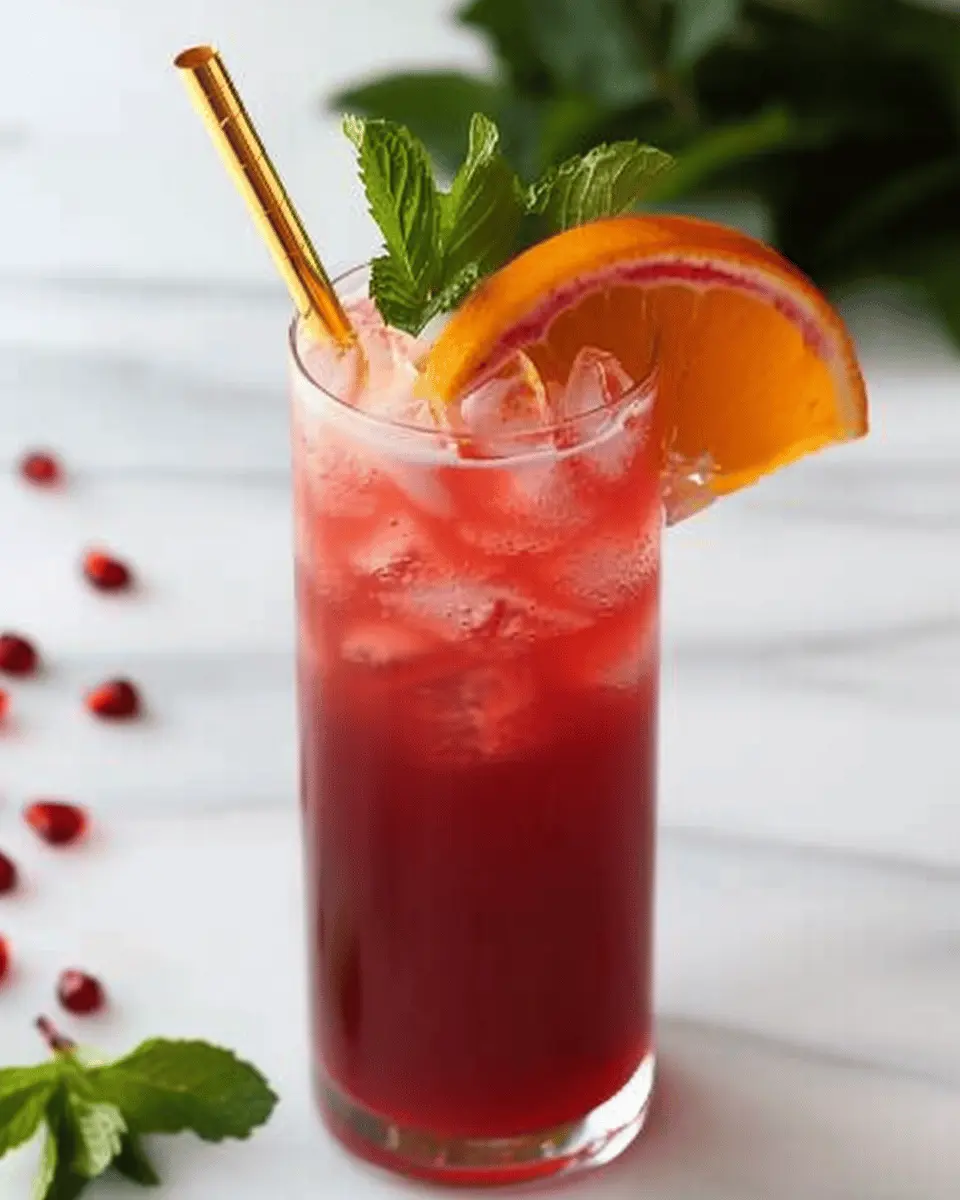 Pomegranate Mocktail: A Refreshingly Easy Drink to Enjoy at Home