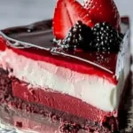 Red Velvet Strawberry Cheesecake Recipe