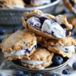Scrumptious Blueberry Pie Ice Cream Sandwiches Recipe