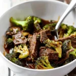 Slow Cooker Broccoli Beef