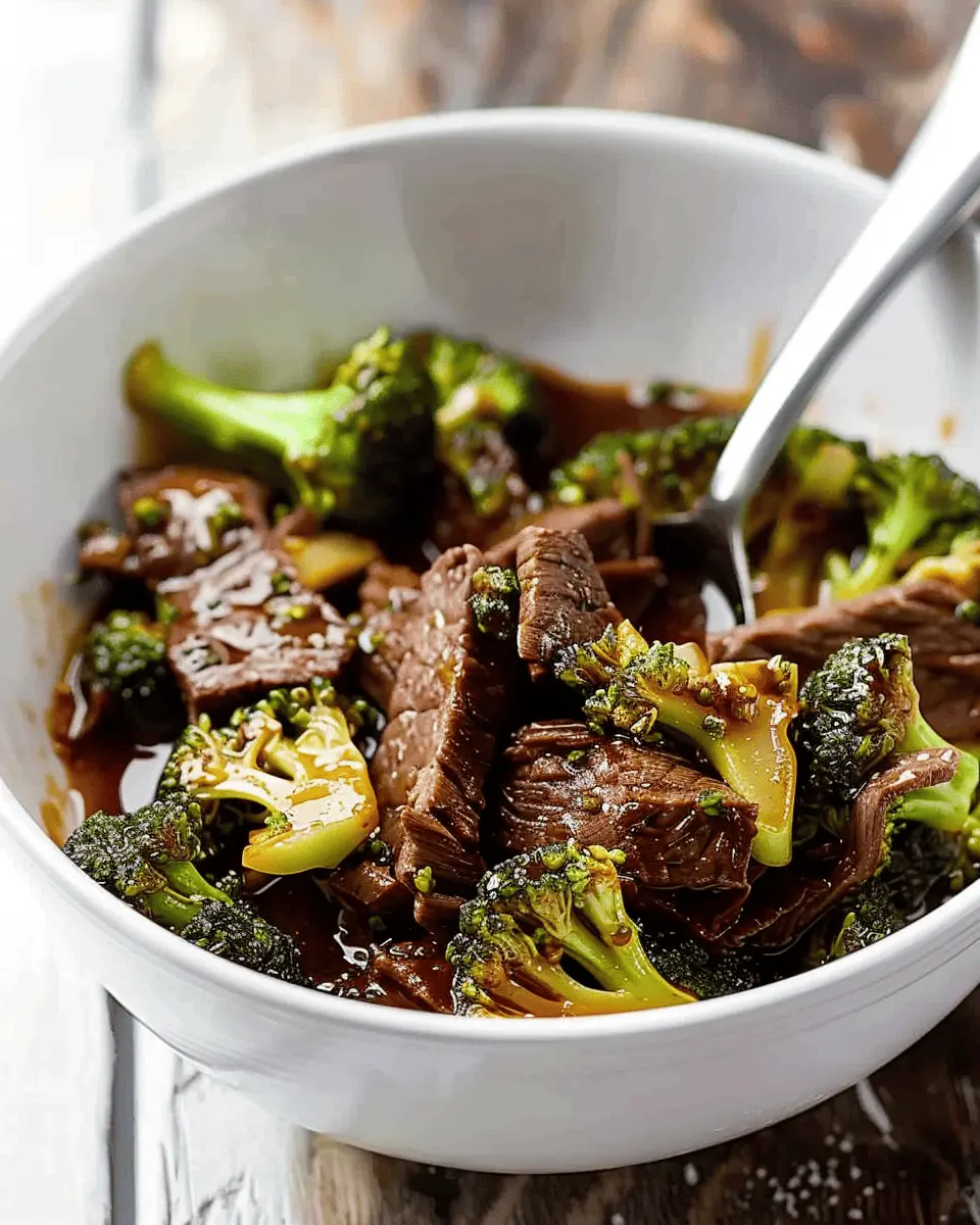 Slow Cooker Broccoli Beef: Easy Comfort Food for Everyone
