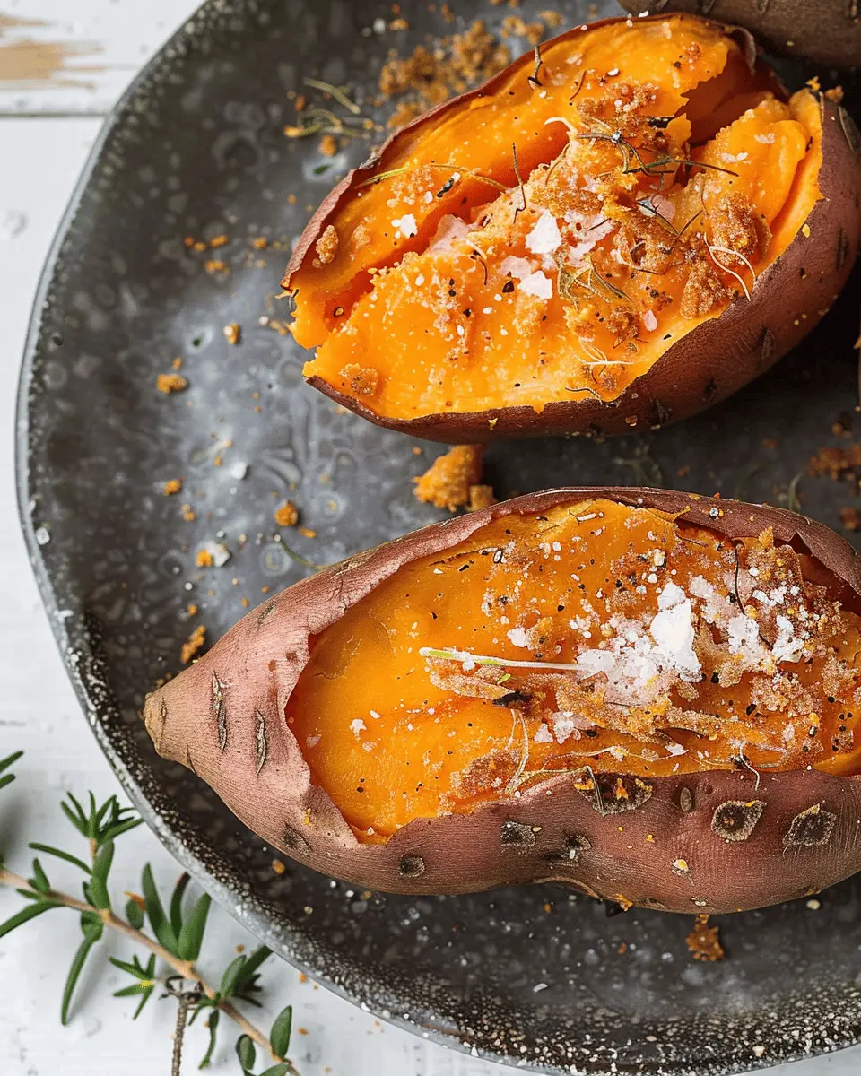 Perfect Baked Sweet Potatoes with Crispy Skins: Your New Favorite Side