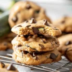 Soft Baked Zucchini Chocolate Chip Cookies