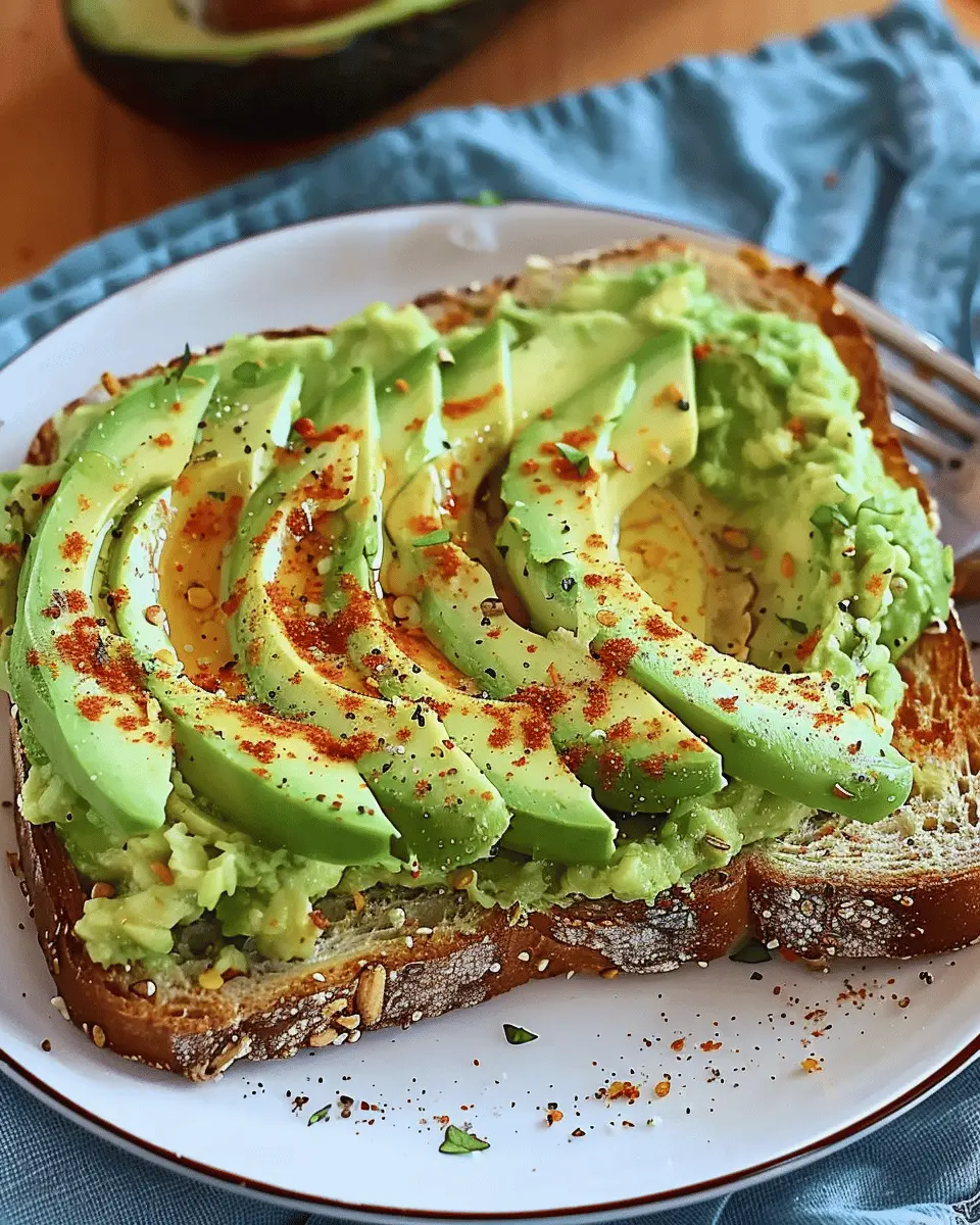 Best Spicy Avocado Toast: Easy 4 Ingredient Recipe with Turkey Bacon