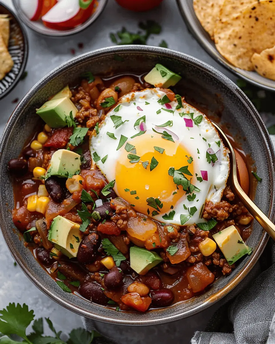Breakfast Chili: A Hearty and Easy Turkey Bacon Delight