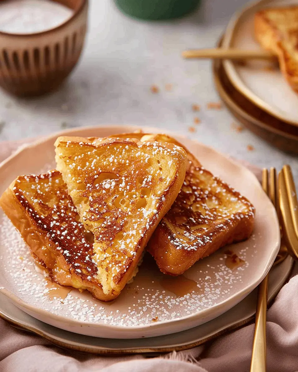 French Toast Delight: Easy Recipe with Turkey Bacon and Chicken Ham