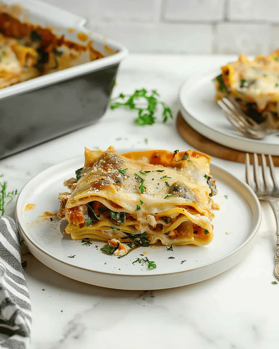 Vegan Butternut Squash Lasagna: Indulgent Béchamel Delight