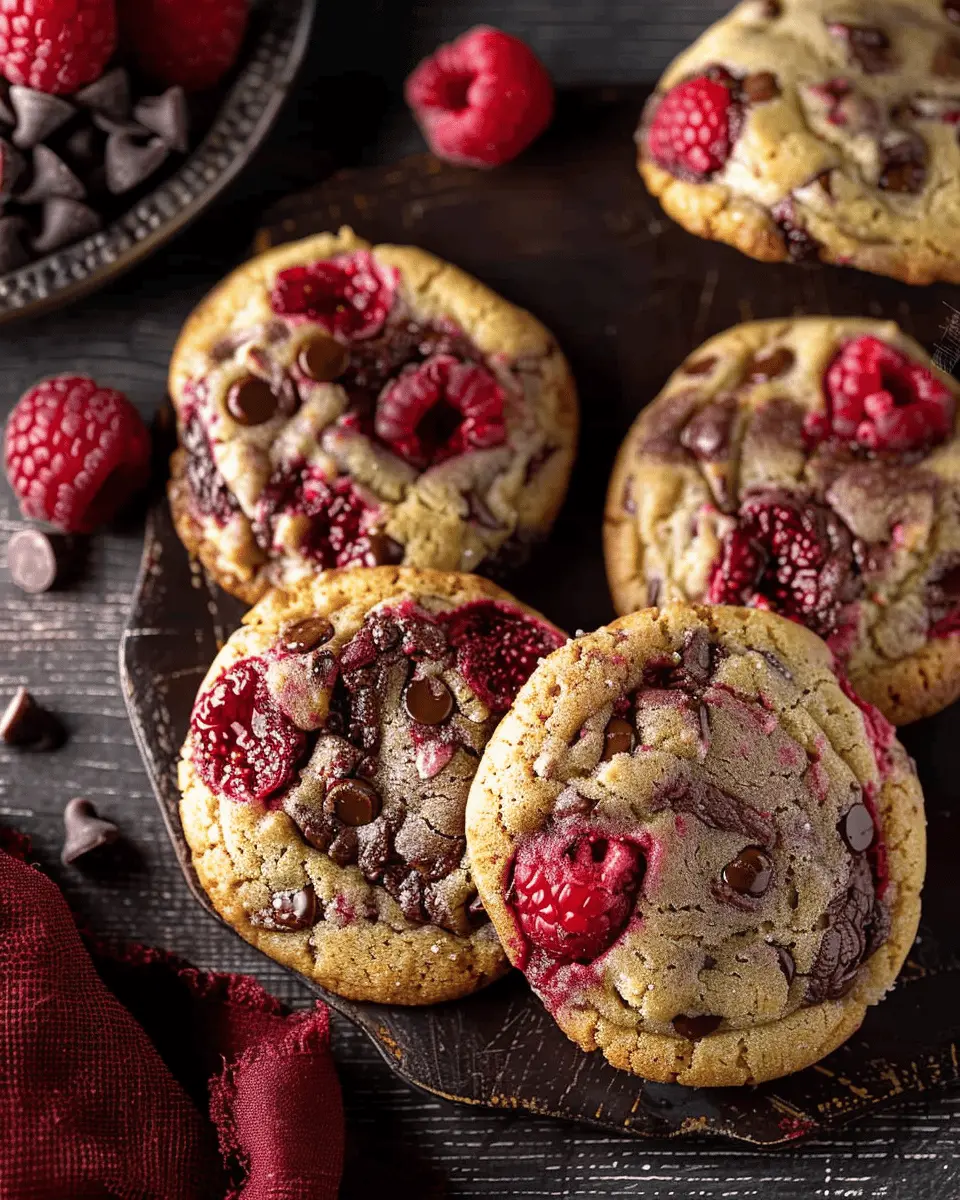 Raspberry Chocolate Chip Cookies: The Best Indulgent Treat