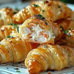 Easy & Irresistible Creamy Crab Crescent Bites