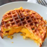 Keto Grilled Cheese (with chaffles!)