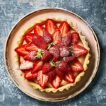 Strawberry tart