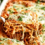 Baked Cream Cheese Spaghetti