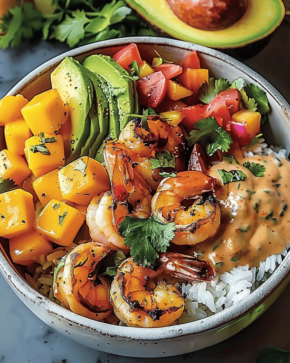 Shrimp and Avocado Bowls: Easy, Fresh, and Flavorful Delight