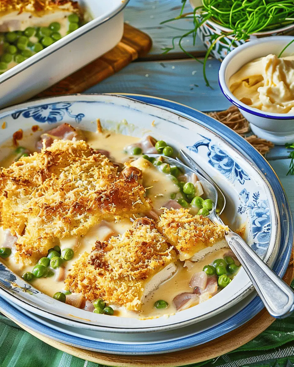 Chicken Cordon Bleu Casserole: Easy Comfort Food with Turkey Bacon