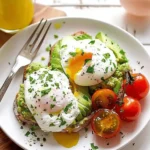 Simple Poached Egg and Avocado Toast