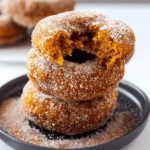 Baked Pumpkin Donuts with Cinnamon Sugar