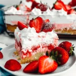 Easy Strawberry Poke Cake