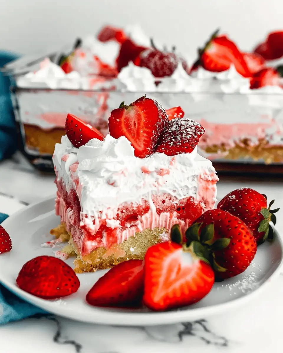 Easy Strawberry Poke Cake: A Delightful Summer Treat to Savor