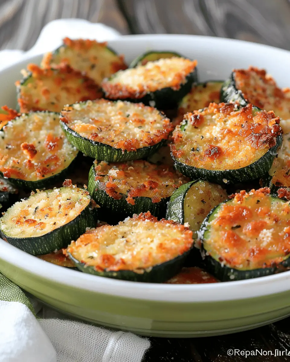 Parmesan Zucchini Bites: Easy & Irresistibly Crunchy Treats