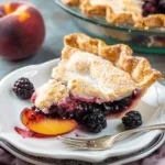 Peach Blackberry Pie