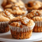 Apple Butter Swirled Muffins