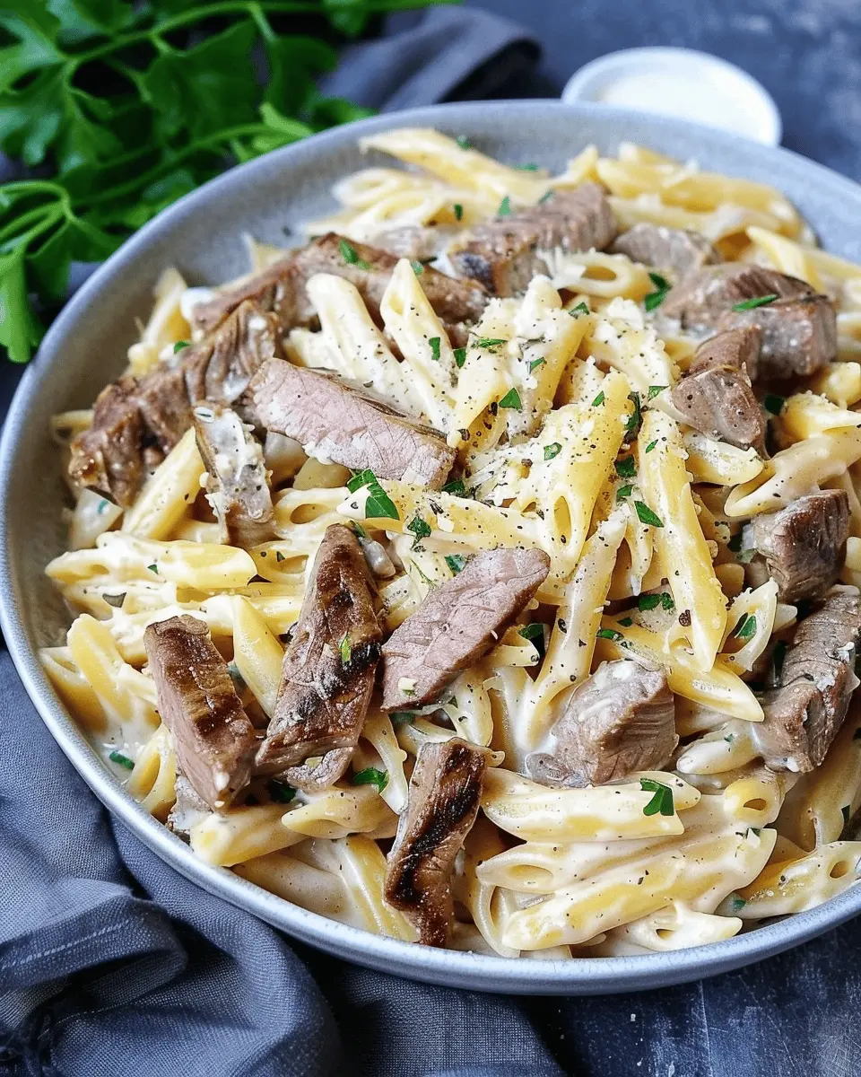 Creamy Steak Pasta: The Indulgent Comfort Food You Crave