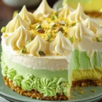 Dreamy Tropical Pistachio Bliss Cake