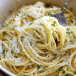 Parmesan Garlic Spaghetti