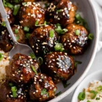 korean bbq meatballs