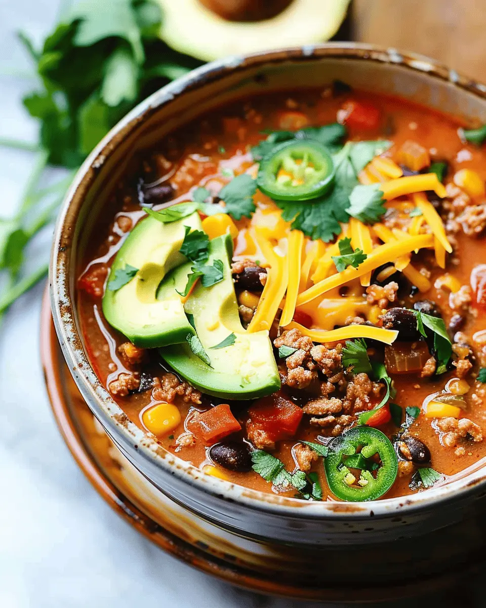 Quick and Easy Taco Soup Recipe Your Family Will Love