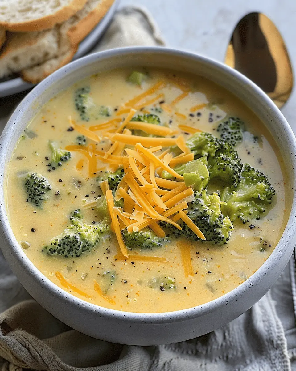 Slow Cooker Broccoli Cheddar Soup: The Best Comfort Food Recipe