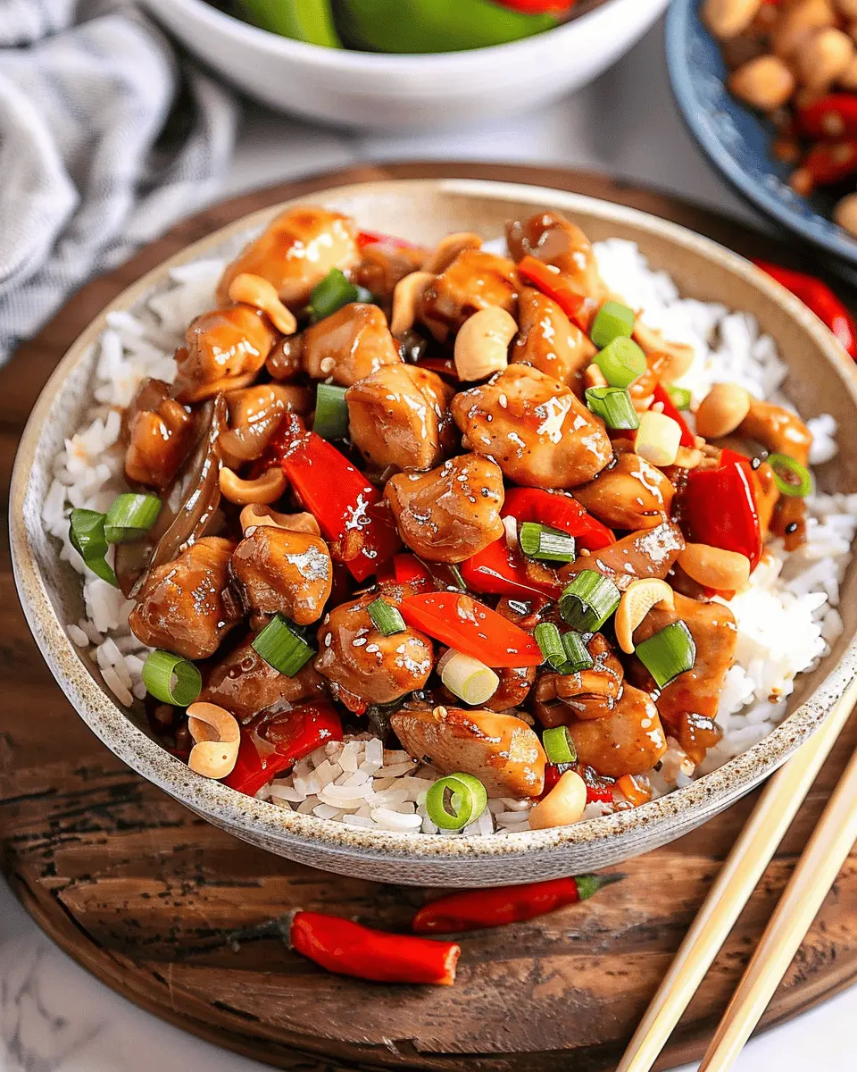Better Than Takeout Kung Pao Chicken: An Easy Stir Fry Delight