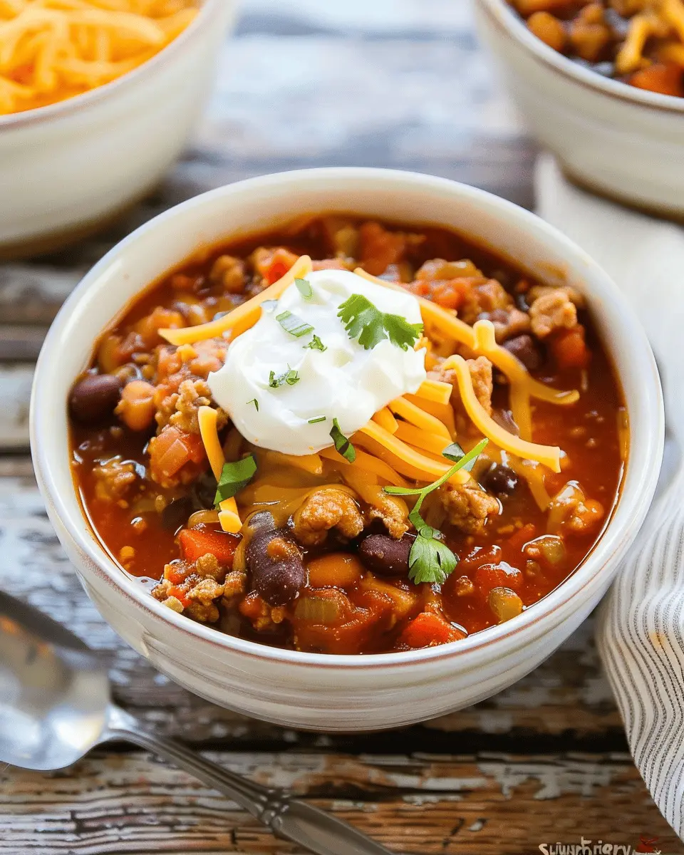 Crockpot Turkey Pumpkin Chili: Easy Comfort Food for Fall
