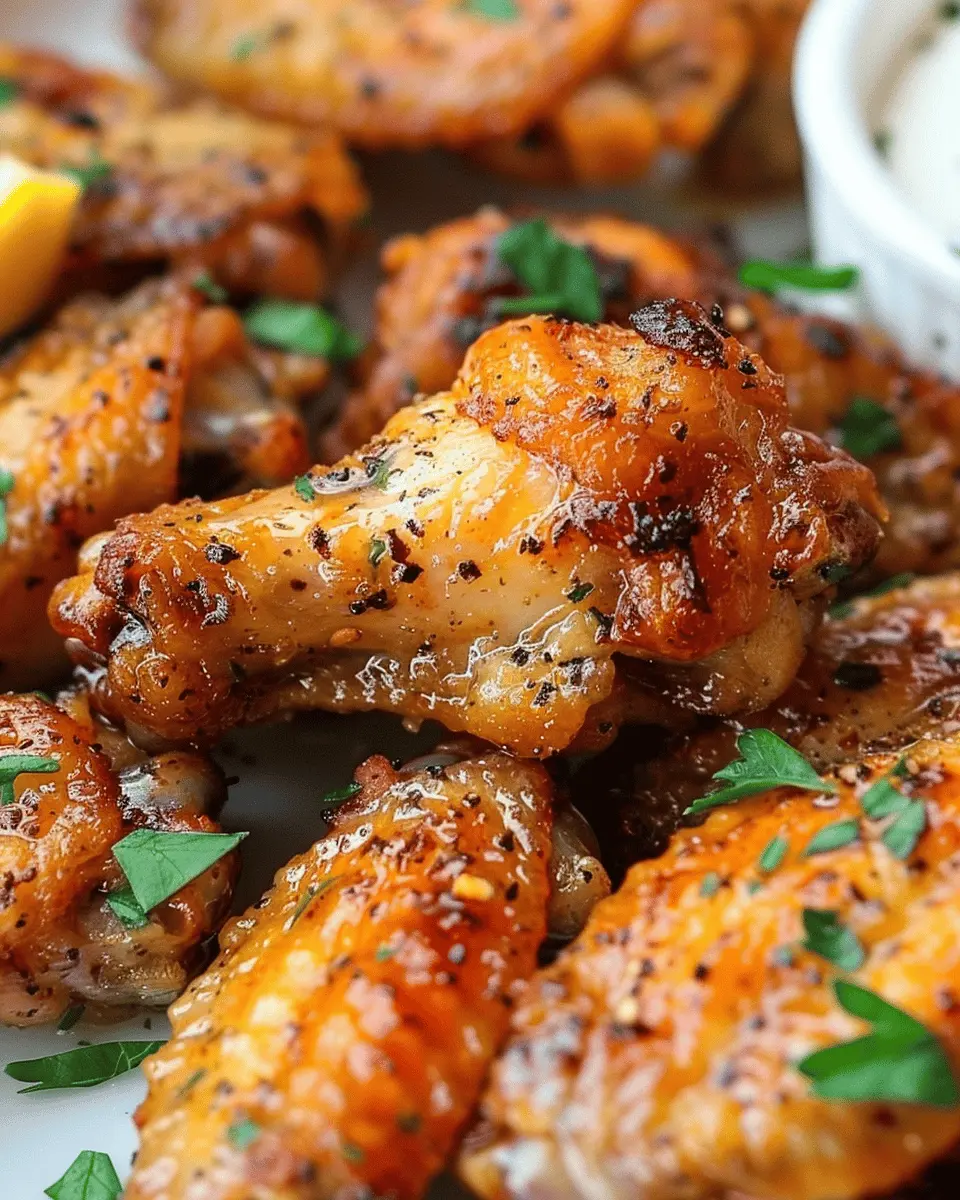 Easy Lemon Pepper Wings: Juicy Flavor in 30 Minutes or Less