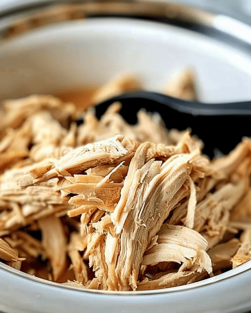 Crockpot Shredded Chicken: Easy and Flavorful Weeknight Meal