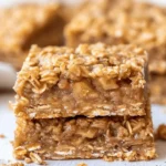 3 Ingredient Apple Oatmeal Bars