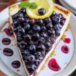 Lemon Blueberry Cheesecake