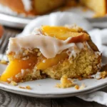 Brown Sugar Peach Cake