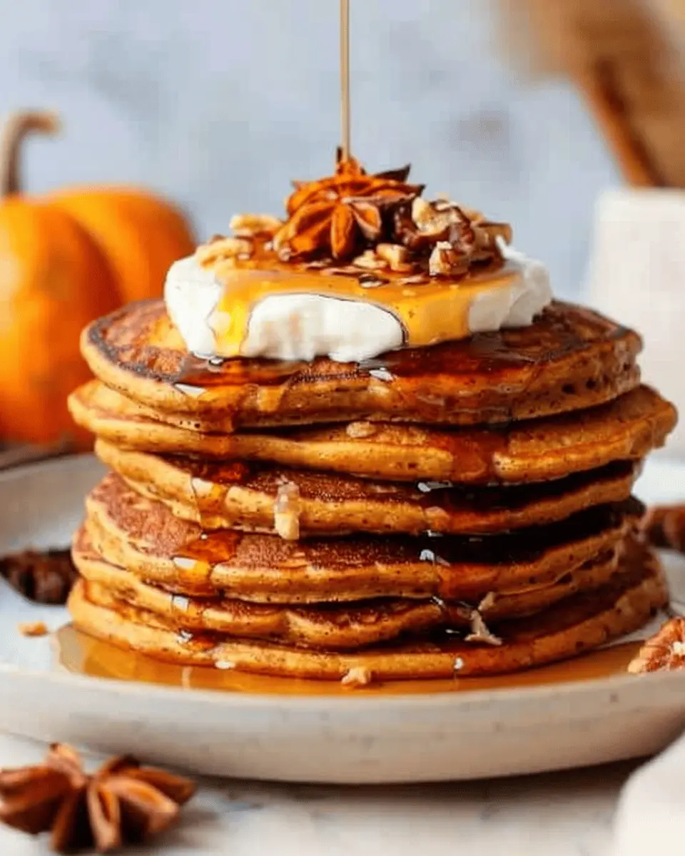 Pumpkin Protein Pancakes: Easy and Wholesome Fall Breakfast